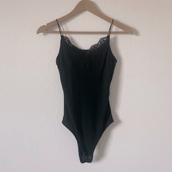 Hollister Tops - Hollister black lace body suit